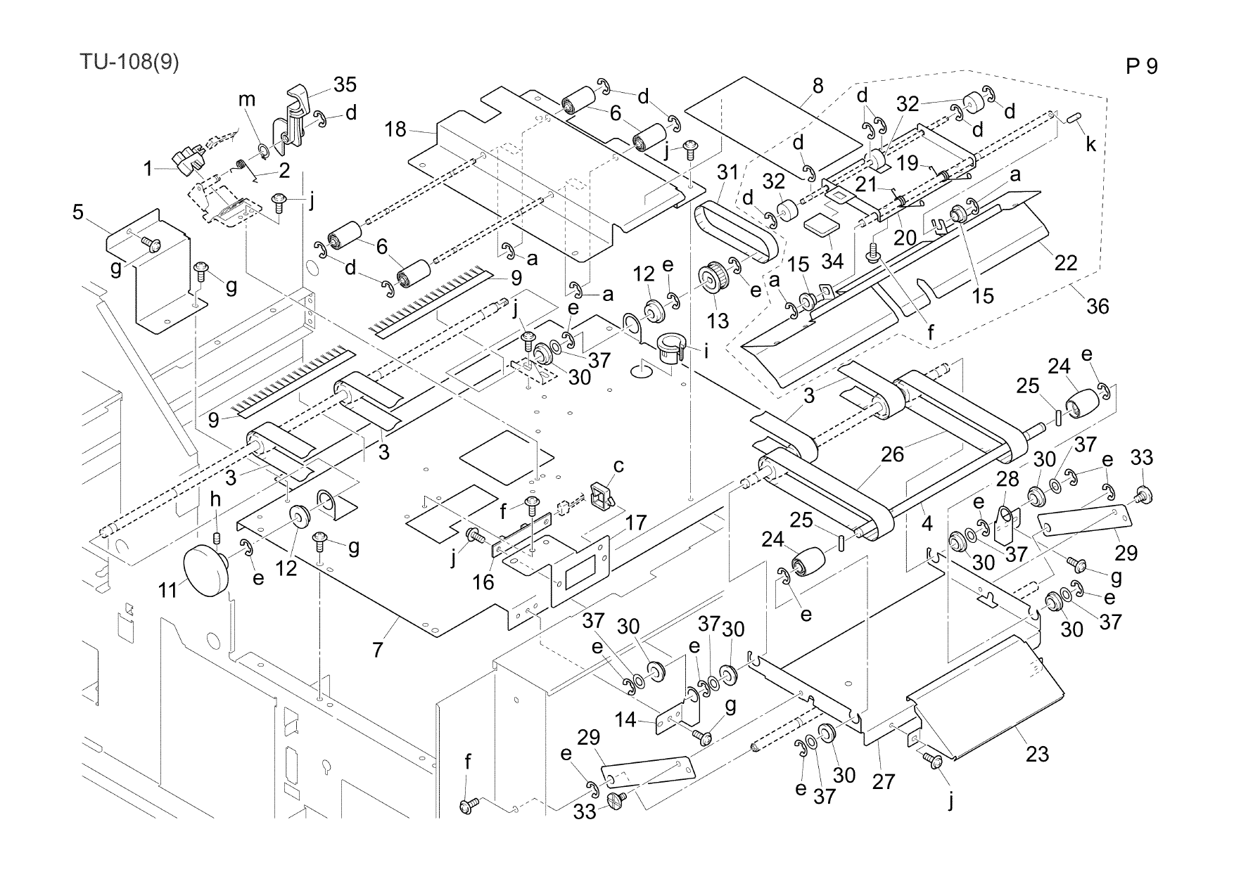 Konica-Minolta Options TU-108 Parts Manual-5